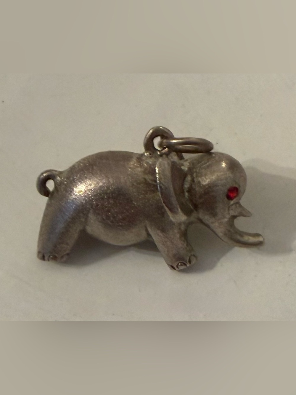 Portuguese Silver Elephant Pendent